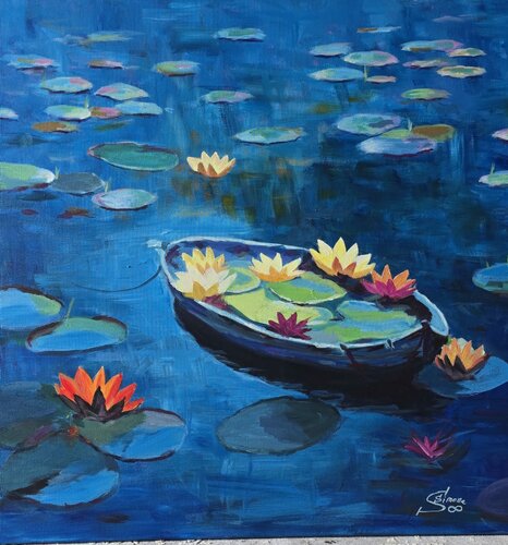My own lily boat